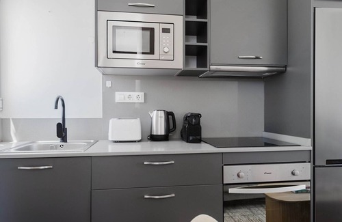 El Ejido Apartment | Chic El Ejido 1BR w/Elevator, near Shops, by Blueground