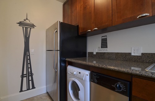 Belltown Condo | Chic flat. Trendy neighborhood. Walk to Pike Place Market.