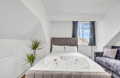 Hendon Apartment | Chic Loft Studio, Free Parking, Airfryer, Free amenities, 25 Mins to Central London