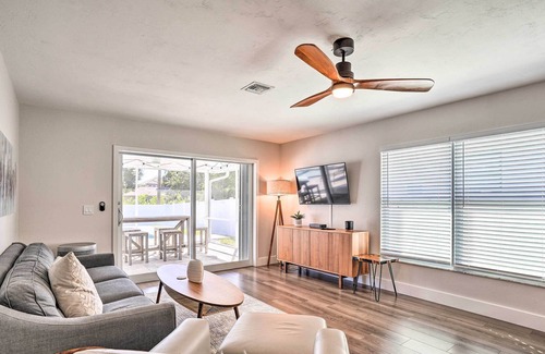 Naples Park House | Chic Naples Getaway w/ Pool & Spa < 2 Mi to Beach!