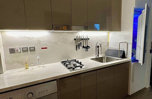 Nad Al Sheba Apartment | Chic studio 1-bedroom with AC, WiFi in amazing Dubai BIG PATIO