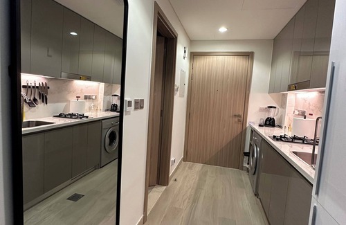 Nad Al Sheba Apartment | Chic studio 1-bedroom with AC, WiFi in amazing Dubai BIG PATIO