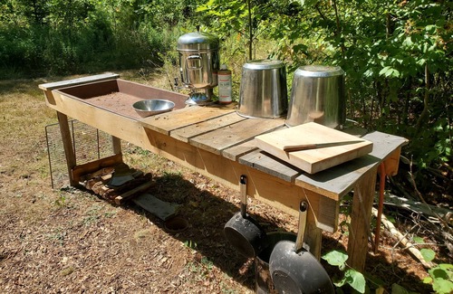 Surry RV Rental | Chickadee Hollow: Rustic Eco Camping near Acadia National Park!