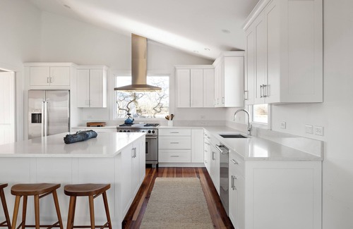 Chilmark House | Chilmark 4-bedroom house with WiFi, AC. Private South Shore Beach + Pond, Pets.
