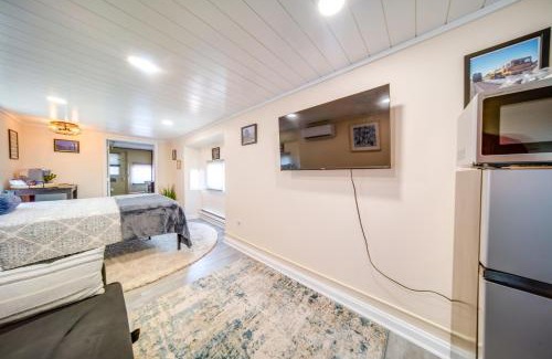 Adrian Furnace Apartment | Choo Choo Blue, Converted Railcar in DuBois!