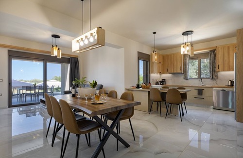 Mourniai Villa | Chris & Stratos villa with private pool and playground for kids!