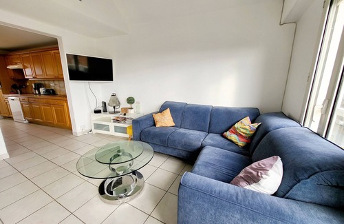 Les Sables d'Olonne Apartment | City Center T3 + Mezzanine Apartment with Garage, Balcony, and Modern Amenities