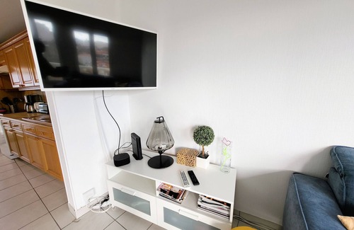 Les Sables d'Olonne Apartment | City Center T3 + Mezzanine Apartment with Garage, Balcony, and Modern Amenities
