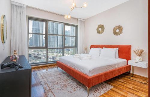 Downtown Dubai Apartment | City skyline view I Super-fast Wi-fi I Downtown