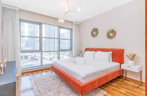 Downtown Dubai Apartment | City skyline view I Super-fast Wi-fi I Downtown