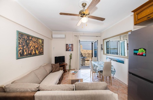 Corfu Town Apartment | City walls sea view