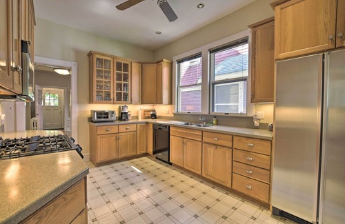 Oak Park House | Classic Oak Park Home, 11 Mi to Downtown Chicago!