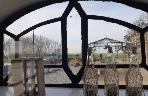 Hoenkoop Apartment | Classy room with a beautiful view over the landscape of the green heart