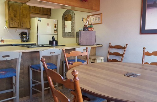 Angel Fire Condo | Close to the Lifts, Sleeps Up to 8, Large Deck with views of the Ski Mountain