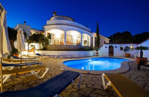 Calonge Villa | Club Villamar - Beautiful villa with a big swimming pool. Nice sea view from the villa and the ga.
