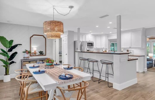 Vero Beach South House | Coastal Boho Escape w/Fenced-In Heated Poolnn