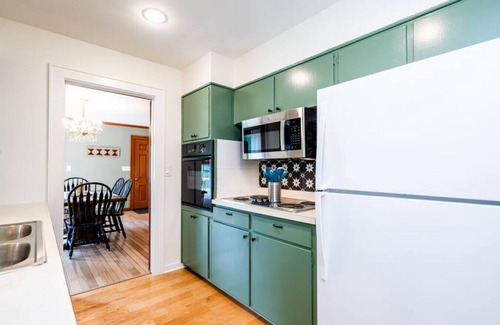 Benton Harbor House | Coastal Charm Retreat a Stones Throw from Lake MI