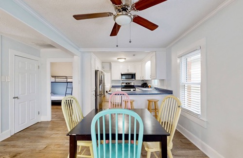 Kure Beach Cottage | Coastal cottage with short walk to the beach and fishing pier