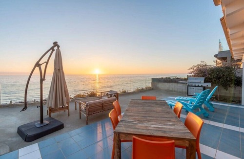 Leucadia House | Coastal Elegance: A Premier Oceanfront Retreat