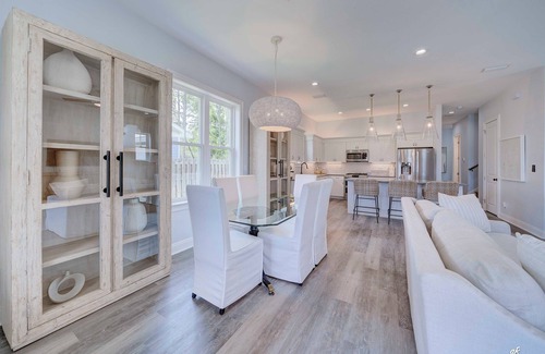 West Panama City Beach House | Coastal Living | Lake Views | Private Pool & Spa | 6-Seater Golf Cart