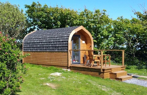 Holyhead RV Rental | Coastal Retreat Pod with Bathroom