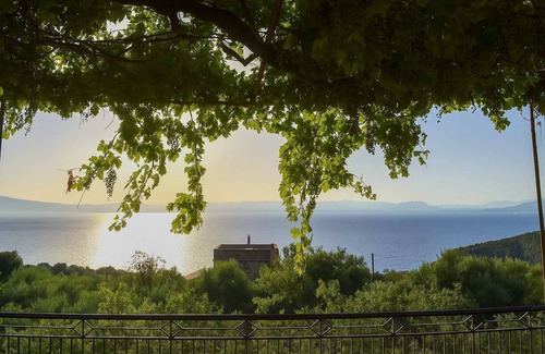 West Mani House | Coastal Stone Residence with Spectacular Scenery