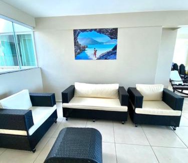 Praia Grande Hotel | Cobertura com Piscina Andrei Noriller Vista Mar