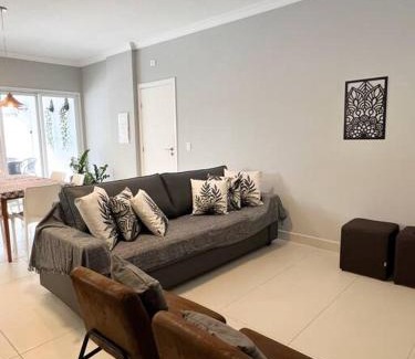 Praia Grande Apartment | Cobertura Santorini Nova com Spa e Solário na Praia Grande