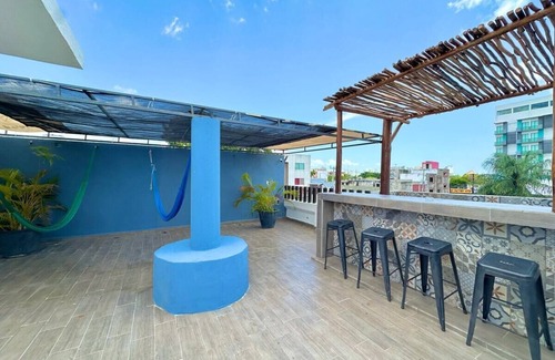 Downtown Cancun Condo | ♥Coco 2♥ Studio 1 bedroom, Wi-Fi, A/C and rooftop