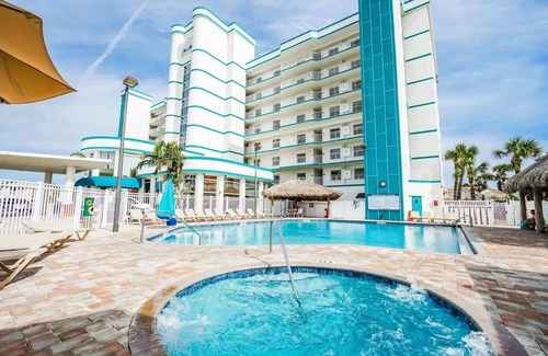 Port Canaveral Condo | Cocoa Beach Oceanfront Condo With Balcony & Kitchen Near Pier