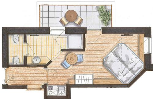 Predazzo Apartment | Color Home Suite Apartments