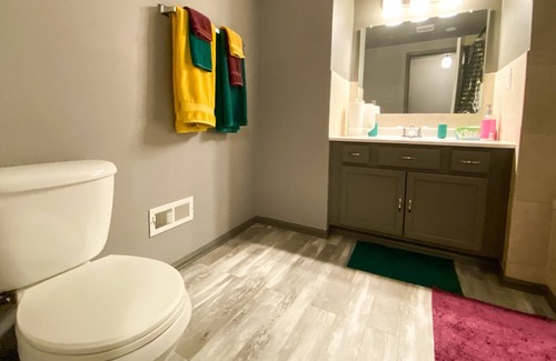 Dam East - West House | Colorful Fun Townhome for family