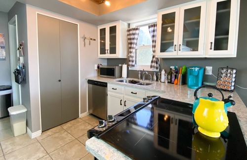 Dam East - West House | Colorful Fun Townhome for family