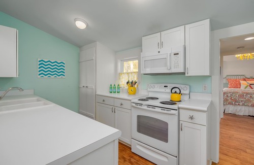 Tybee Island Cottage | Colorful Tybee Cottage | Saltwater Pool & Steps to Beach | by Tybee Cottages