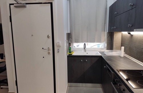 Thessaloniki Apartment | "Comfort Cave: Modern Living Near Metro & Thessaloniki Center!"