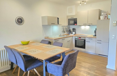 Binz Apartment | Comfort plus vacation apartment with 2 bedrooms and terrace on the first floor