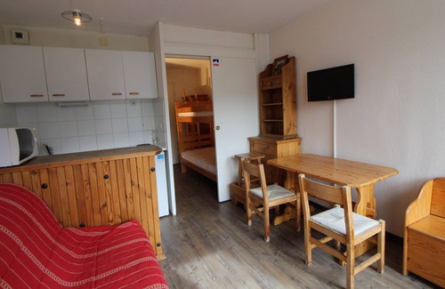 Le Lavachet Apartment | Comfortable Studio with Balcony in Tignes-Le Lavachet