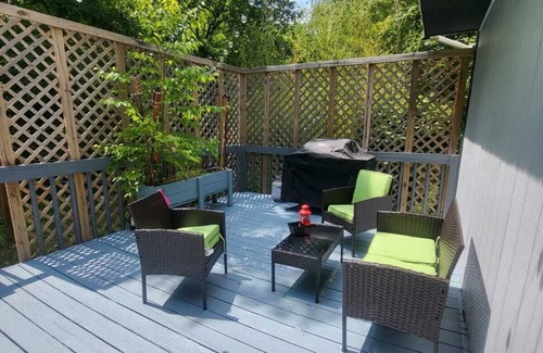 Bushkill House | Comfortable house with a private hot tub in Poconos