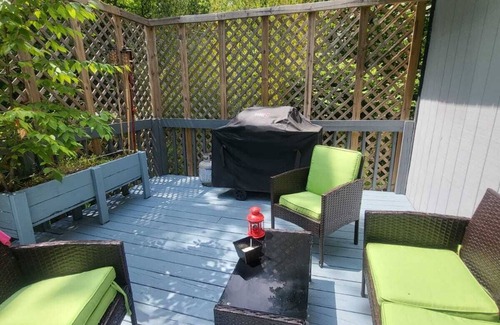 Bushkill House | Comfortable house with a private hot tub in Poconos