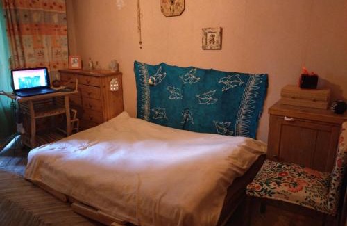Dniprovs'kyi District House | Comfortable isolated turnkey room near the subway and the International Exhibition Center