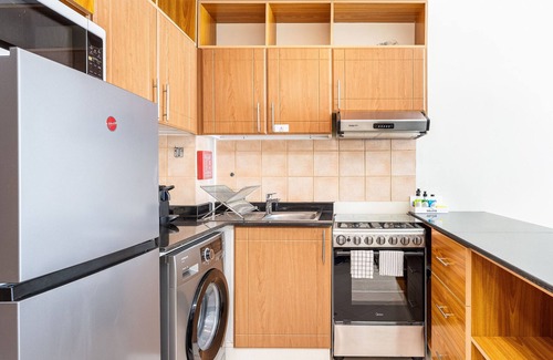 Dubai Production City Apartment | Comfortable Studio at Lago Vista A Dubai Production City by Deluxe Holiday