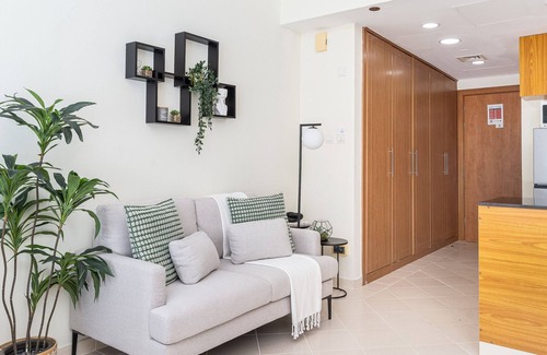 Dubai Production City Apartment | Comfortable Studio at Lago Vista A Dubai Production City by Deluxe Holiday