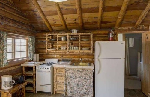 Cooke City-Silver Gate Cabin | Comfy cabin is situated on the Silver Gate property which overlooks 10,000ft tall mountain peaks surrounding the town.