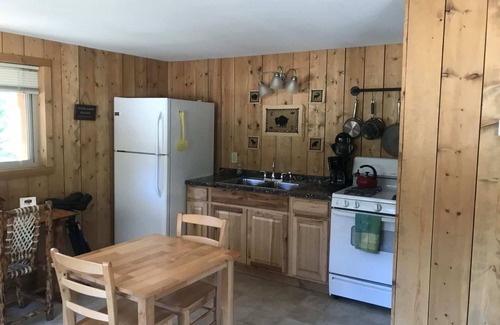 Cooke City-Silver Gate Cabin | Comfy cabin is situated on the Silver Gate property which overlooks 10,000ft tall mountain peaks surrounding the town.