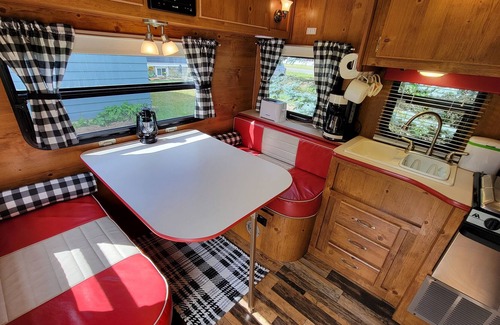 Allegany House | Comfy Camper w/fire pit by St. Bonaventure University