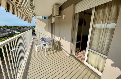 Porto Santa Margherita Apartment | Comfy flat with terrace 250mt from the sea