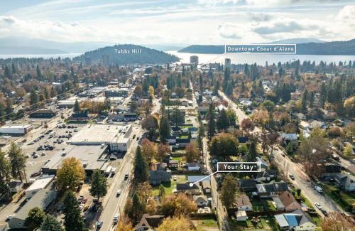 Coeur d'Alene House | Comfy Quiet House by Downtown