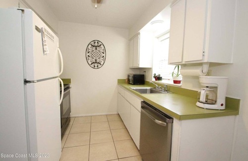 Titusville Condo | Condo with a view of rocket launches and dolphins.