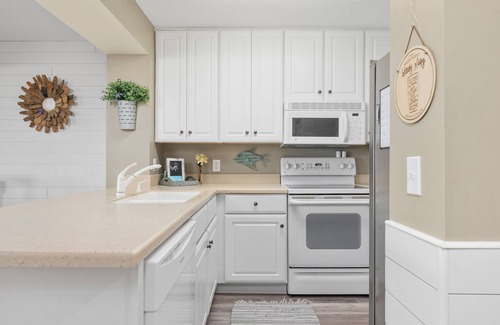 Butler Beach Condo | Condo with Water View, Indoor Pool, Private Balcony!