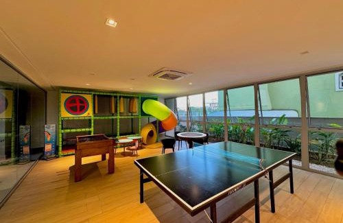 Praia Grande Apartment | Condominio Bambu - Frente Mar